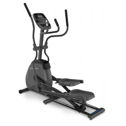 Horizon EX-59 Elliptical in full black body frame on a transparent background