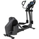 Life Fitness E5 Elliptical Crosstrainer in full black body frame