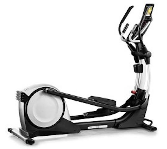 Proform Smart Strider 495 CSE Elliptical in white and black color