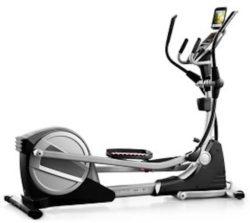 Profrom Smart Strider 695 CSE Elliptical showing the black and silver body frame
