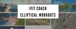 Curious about iFit Coach elliptical workouts? We share samples of iFit Coach elliptical workout programs in Google Maps and classic graph formats.