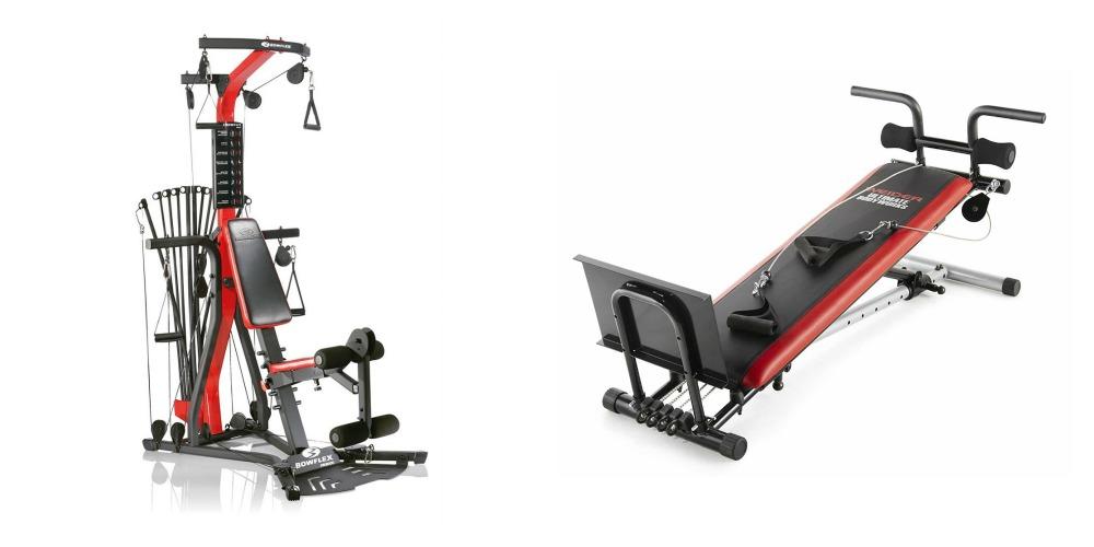 Bowflex Vs. Total Gym, side by side