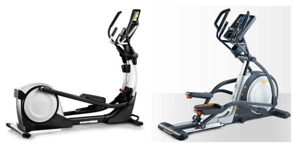 Nordictrack Vs. Proform Elliptical Trainers, side by side